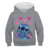 Stitch hoodie - grijs